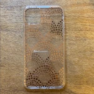 Gold mermaid inspired iPhone 11 Pro Max case